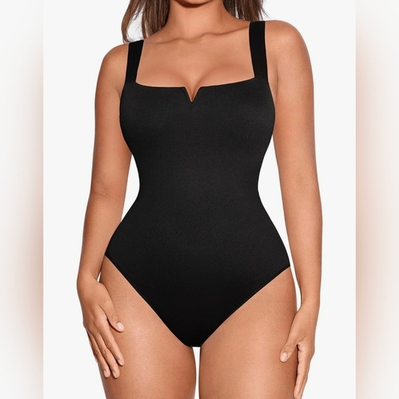 Feelingirl Other - FeelinGirl Square Neck Bodysuit #833
